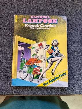 National Lampoon Presents French Comics (The Kind Men Like) 1977 Vintage Humor M